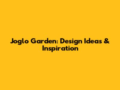 Joglo Garden: Design Ideas & Inspiration