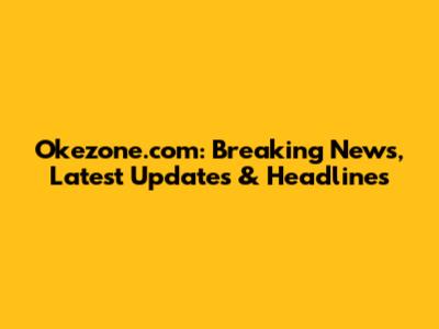 Okezone.com: Breaking News, Latest Updates & Headlines
